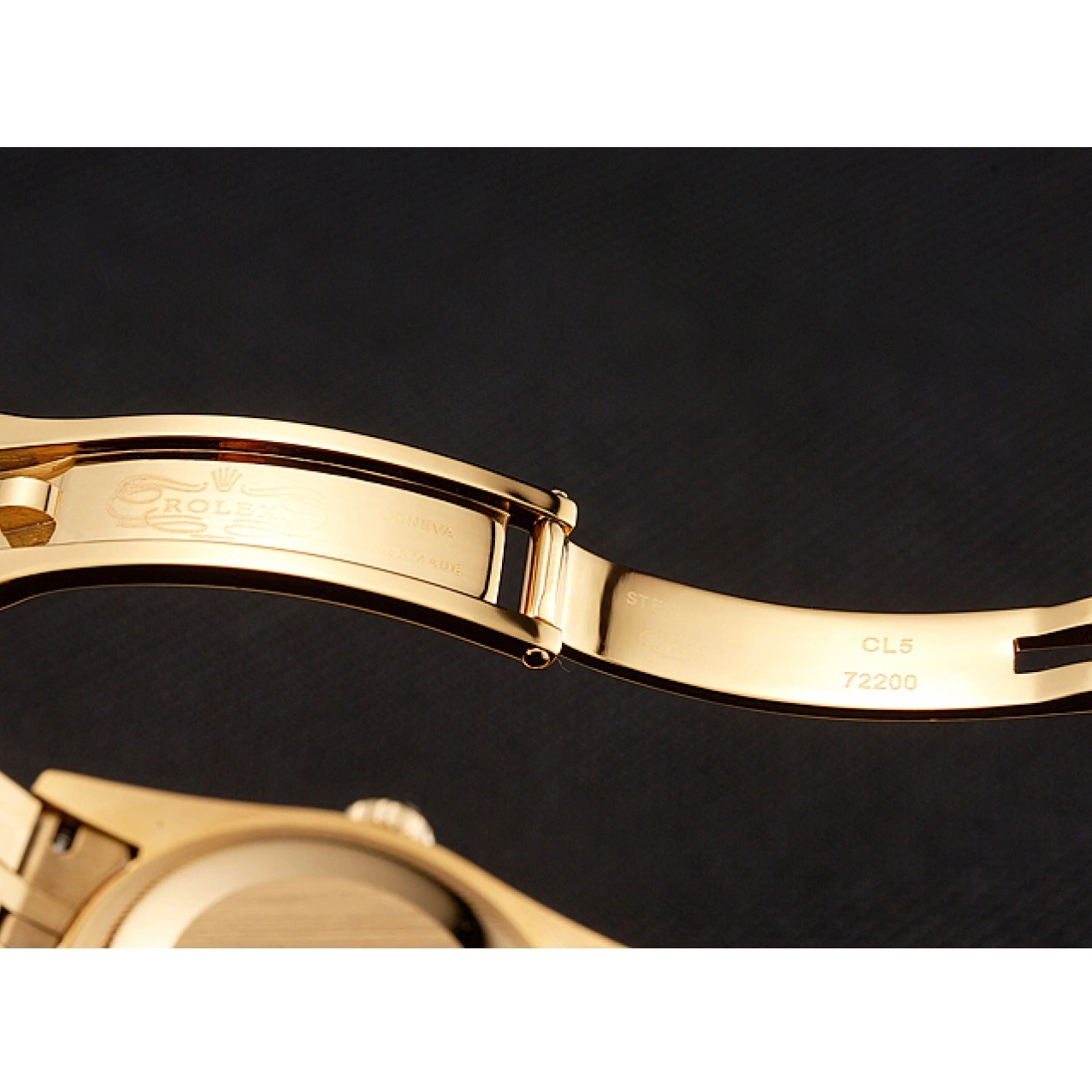 Rolex copies cheap Bracelet Gold Champagne Diamond Swiss Datejust Rolex Dial Jubilee Bezel 1454098 0730